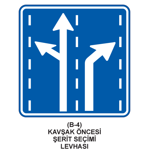 Kavşak İçi Yön Levhası (Köy ve Mahalle)