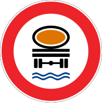 Su Kirletici Madde Taşıyan Taşıt Giremez