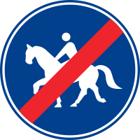 Mecburi Atlı Yolu Sonu